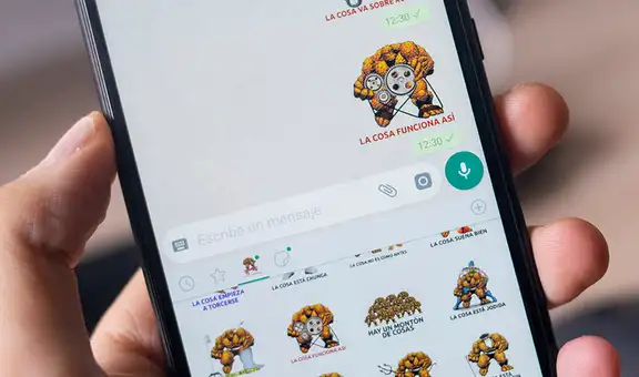 WhatsApp añadirá un buscador de stickers en los chats