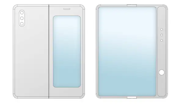 Xiaomi desarrollaría un teléfono que clona al Samsung Galaxy Fold [FOTOS]