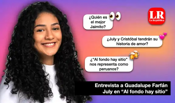 Guadalupe Farfán habla sobre el futuro de July con Cristóbal, quién es el mejor Jaimito y más