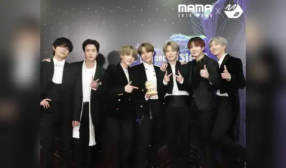 MAMA 2019: BTS se convierte en la primera agrupación en hacer All Kill Daesang 
