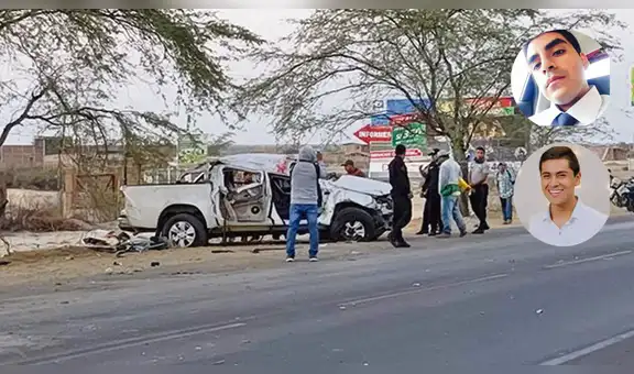 Piura: despiste de camioneta provoca la muerte de dos jóvenes universitarios