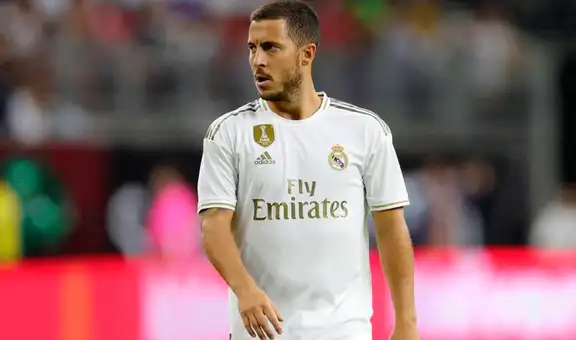 ¡Golpe para Real Madrid! Eden Hazard se perderá la primera fecha de la Liga Santander