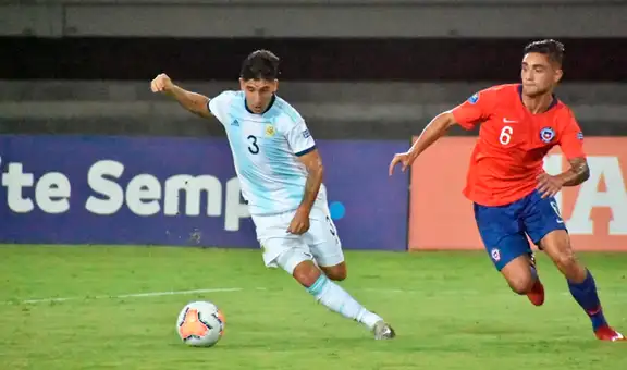 Argentina derrotó 2-0 a Chile por la fecha 3 del Preolímpico Sub-23 [RESUMEN]