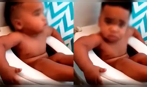 Niño aprende a ir al baño y se queda dormido dentro del inodoro [VIDEO]