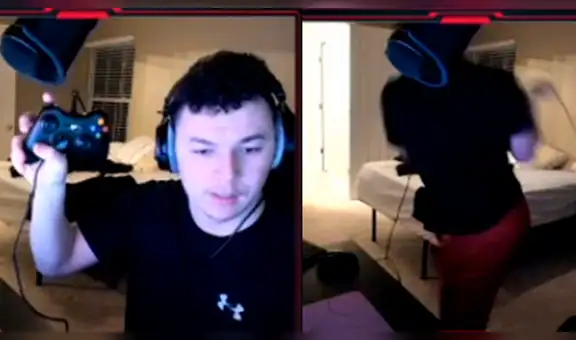 Fortnite: ‘gamer’ destroza su mando de Xbox tras quedar en ridículo en una partida