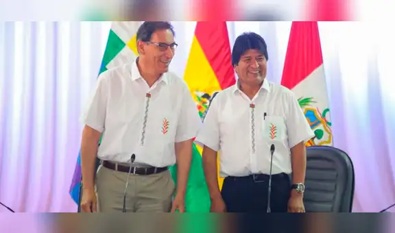 Evo Morales agradece a Vizcarra por “ofrecer a Bolivia el Puerto de Ilo” para la movilización de carga