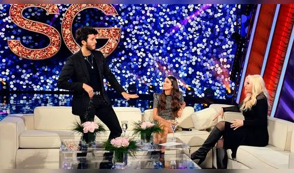 Susana Giménez sorprendida por Tini Stoessel y Sebastián Yatra en último programa de 2019