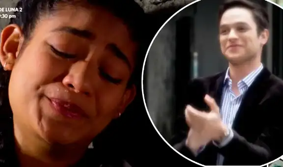 “AFHS”: ¡Conmovida! July lloró al ver a ‘Cris’ como el único que la acompañó en su evento