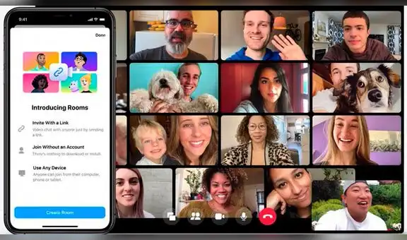 Messenger Rooms llegó al Perú: así puedes crear salas de videollamadas [FOTOS]
