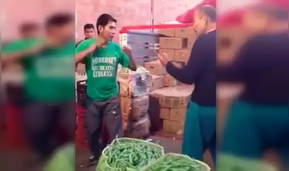 En YouTube joven reta a pelear a una persona mayor, pero recibe una lección