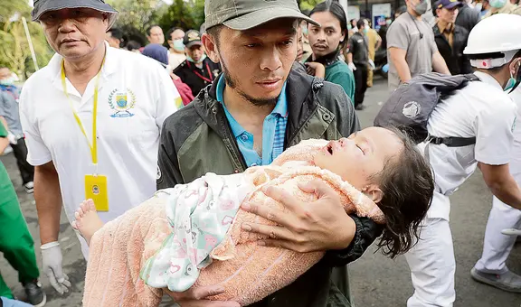 Indonesia: casi 200 fallecidos dejó el terremoto de 5,6 grados en el oeste de la isla de Java