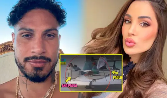 Ana Paula Consorte y Paolo Guerrero veranean al sur de Lima y son captados en yate