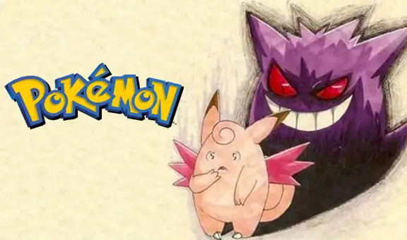 Pokemon: la perturbadora relación entre Clefairy y Gengar  [FOTOS]  
