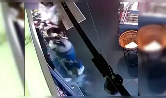 Revisa cinta de seguridad y descubre quién destruyó su tienda en segundos [VIDEO]