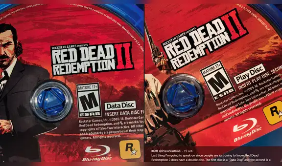 Red Dead Redemption 2 llegará en dos discos [FOTOS]