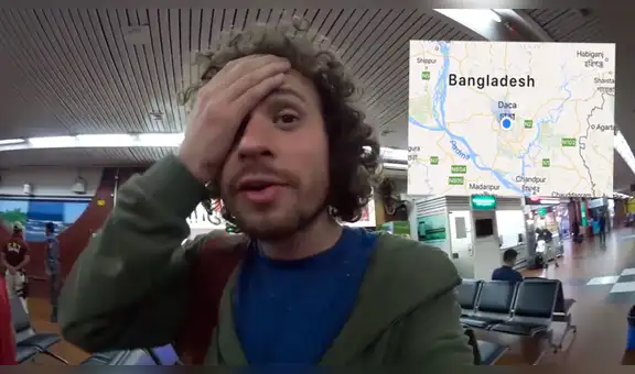 YouTube: Luisito Comunica es detenido en Bangladesh y cuenta su frustrante experiencia [VIDEO]