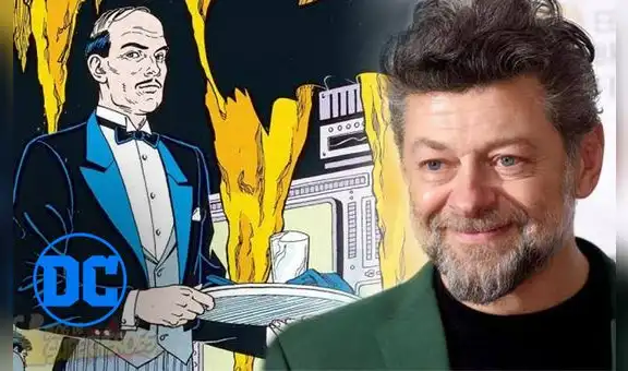 ¡Confirmado!  Andy Serkis será Alfred en la nueva película de Batman