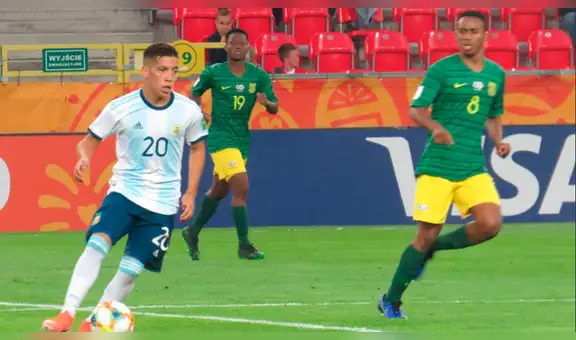 Argentina derrotó 5-2 a Sudáfrica en su debut en el Mundial Sub 20 [RESUMEN]