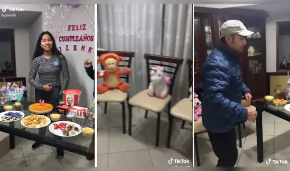 Padres cantan ‘Las Mañanitas en tiempos del Covid’ a su hija que cumple 14 años [VIDEO]