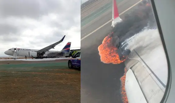 Aeropuerto Jorge Chávez: pasajero captó video de accidente desde adentro del avión de Latam
