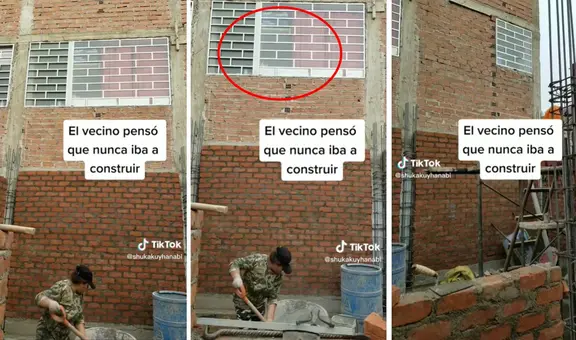 Pensaron que su vecina jamás construiría su casa y ahora sus ventanas serán tapadas