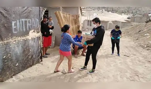 Familia dona su bono “Yo me quedo en casa” para comprar víveres para ollas comunes