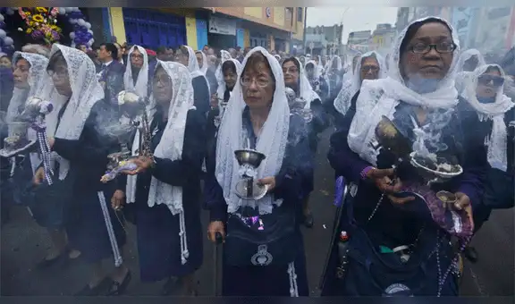 Hábito morado: piezas y puntos de venta del atuendo usado en honor al Señor de los Milagros [VIDEO]