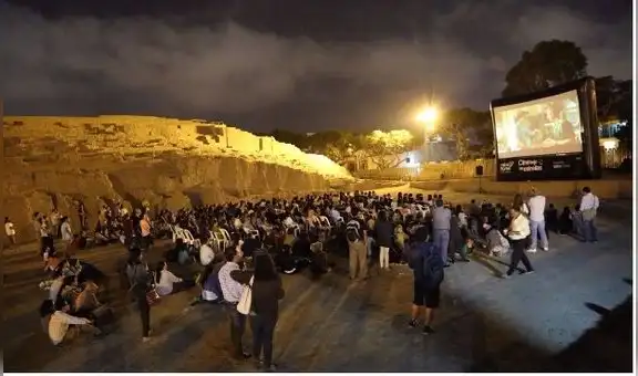 Cine en la Huaca Pucllana