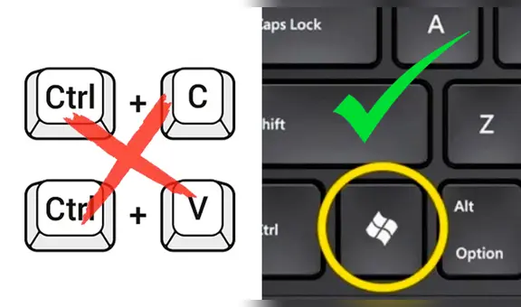¿Sabías que pegar un texto con la tecla ‘Windows’ y 'V' es mejor que con ‘Ctrl’?  [VIDEO] 