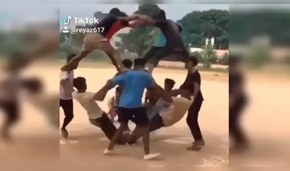 Jóvenes impactan a miles realizando osada pirueta de baile [VIDEO]
