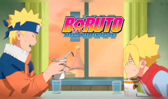 Boruto y Naruto comparten un delicioso ramen el último episodio del anime [VIDEO]
