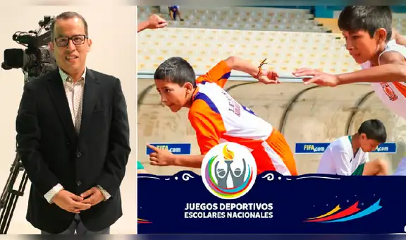 Daniel Peredo: Juegos Deportivos Escolares Nacionales tendrá el nombre del periodista