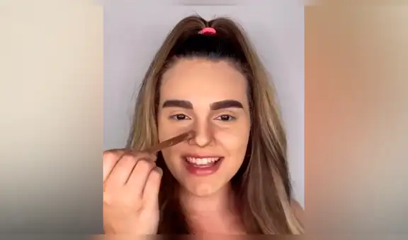 Joven aplica gran cantidad de maquillaje en su rostro para terminar idéntica a Justin Bieber [VIDEO]