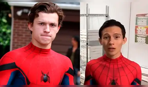 Facebook: Doble de Tom Holland es confundido con el actor de Spider-Man en México