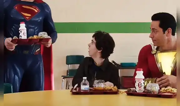 Shazam: este es el rostro del actor que interpretó a Superman en la escena post-créditos [FOTO] 