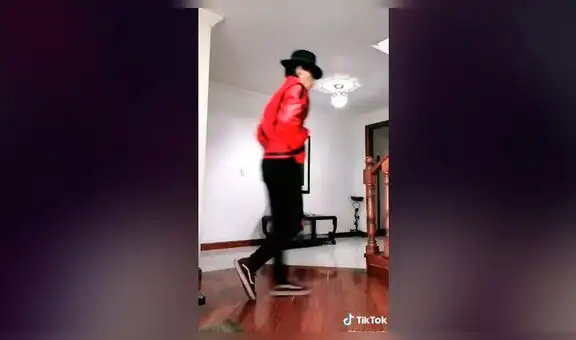 Peruano causa furor en TikTok tras imitar el ‘paso lunar’ de Michael Jackson [VIDEO] 