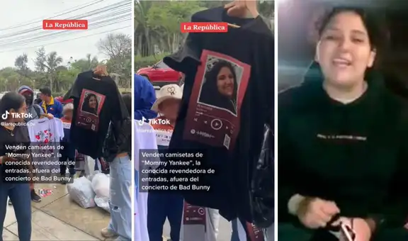 Venden polos con el rostro de ‘Mommy Yankee’, la joven que estafó a miles con entradas falsas