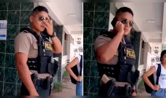 Policía peruano recibe cientos de elogios en TikTok [VIDEO]