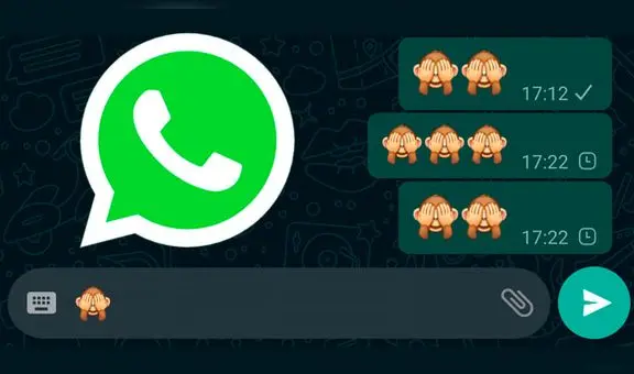WhatsApp: ¿te gusta el emoji del ‘monito tapándose los ojos'? Este es su significado real [FOTOS]
