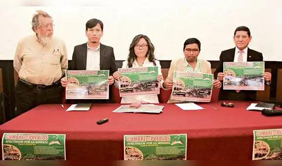 Arequipa: En semana de Perumin, habrá cumbre  de los pueblos para rechazar la minería