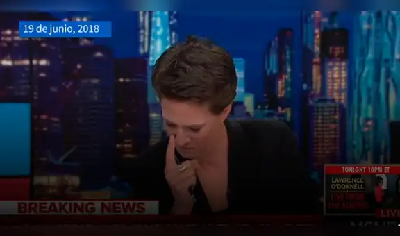 EEUU: periodista llora en vivo al conocer el triste destino de los 'bebés migrantes' [VIDEO]