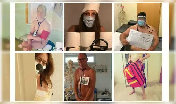 Médicos de Alemania se desnudan en protesta por falta de equipos de protección