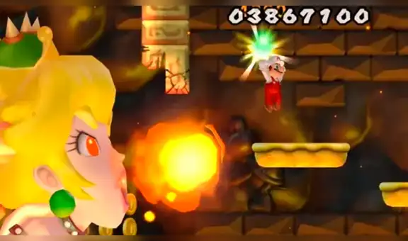 Usuarios crean mod de Bowsette como jefe de New Super Mario Bros Wii [VIDEO]