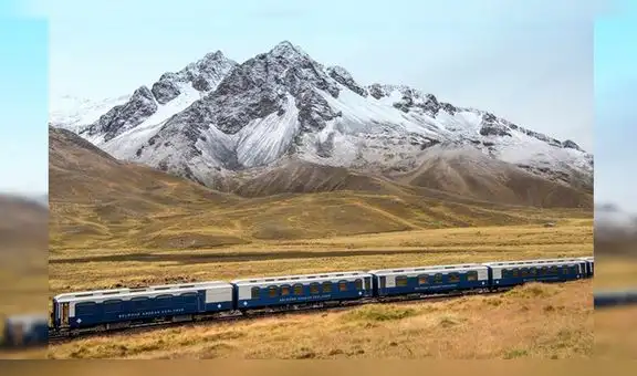 Tren que cruza los andes peruanos es elegido el mejor del mundo