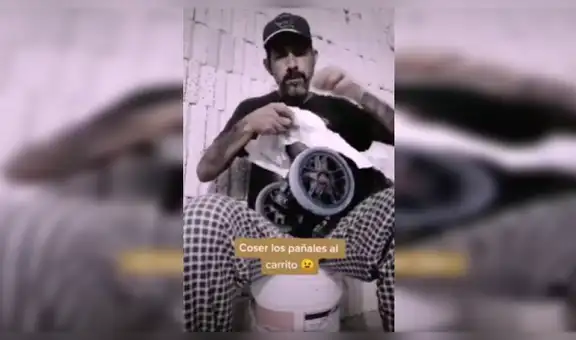 Crea silla de ruedas especial para su perro con discapacidad y lo ayuda todos los días [VIDEO]