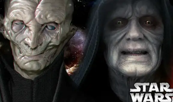 Star Wars: revelan la extraña conexión entre Snoke y Palpatine  