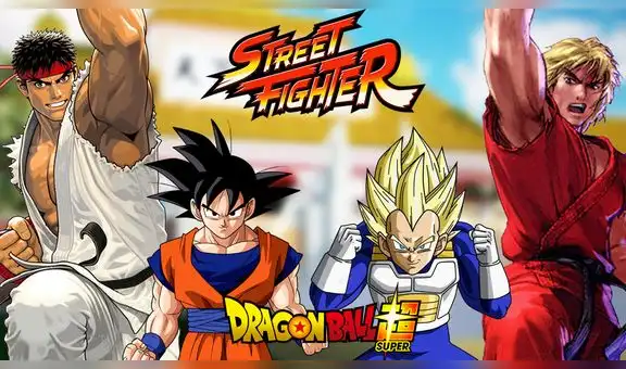 Dragon Ball Super: Goku y Vegeta sorprende a sus fans con aparición en Street Fighter 