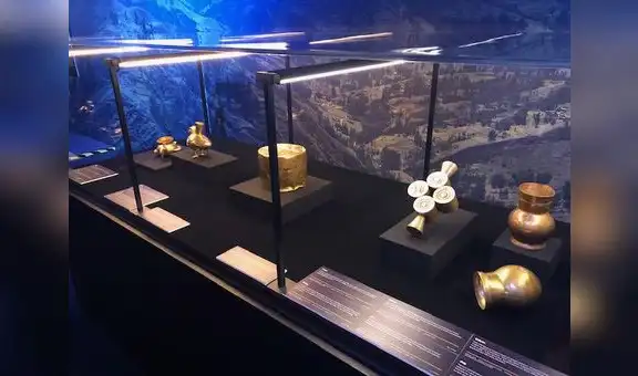 Exhiben cien piezas de oro de los incas en el Museo Nacional de Austria