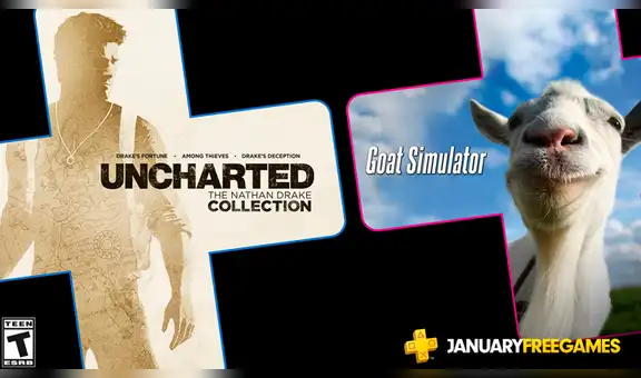 PS4: tres videojuegos de Uncharted gratis para enero con PlayStation Plus