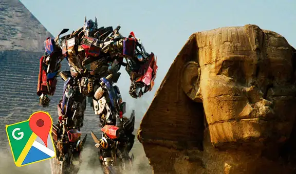 Google Maps: así luce la fortaleza donde Megan Fox filmó Transformers 2